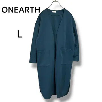 ONEARTH 롱 가디건 겉옷 L 블루 계열 라이트 아우터 봄/가을