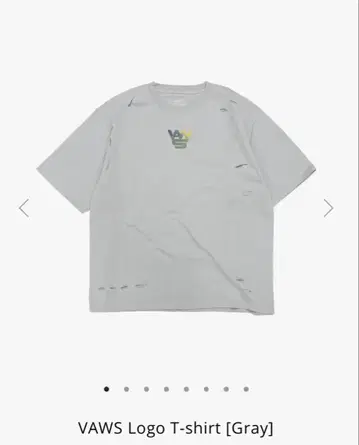 VAWS Logo T-shirt [Gray] L 사이즈
