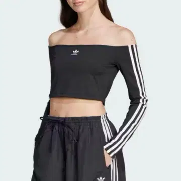 adidas 아디다스 오리지널 아디컬러 오프숄더 긴팔 2XL
