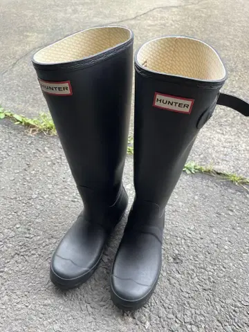 HUNTER 헌터 롱 부츠 레인부츠 23cm