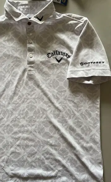 Callaway 프로 지급 피케 셔츠 L