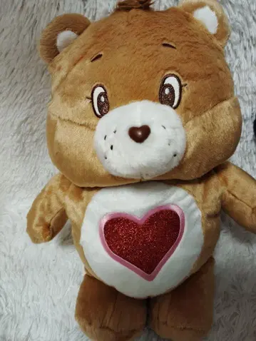 케어베어 반짝반짝 BIG 봉제 인형 [브라운 단품]