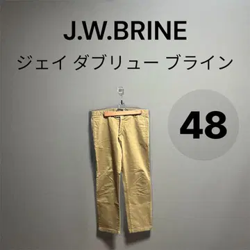 J.W.BRINE 베이지 치노 팬츠 48
