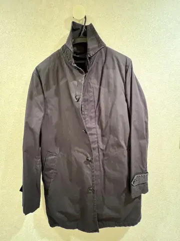 무인양품 MUJI 스텐카라 코트 블랙 M 사이즈