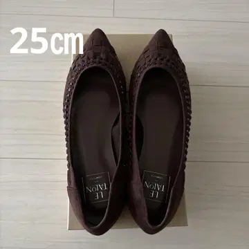 LeTalon 포인티드 새시 메쉬 플랫 브라운 25cm