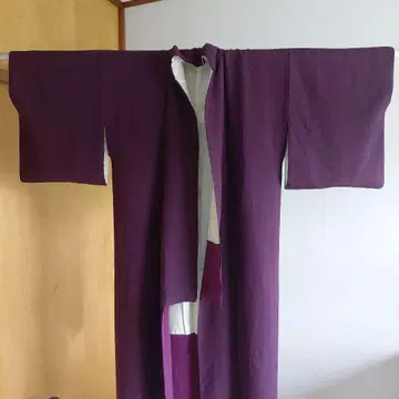 고급 탄고 크레이프 원단 기모노 앤티크