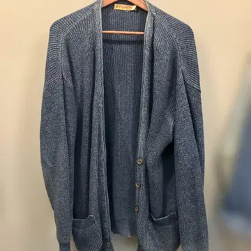 RUFF HEWN 다크 블루 가디건 M