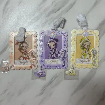 오쟈마녀 도레미 사진 키링 하즈키 온푸 모모코