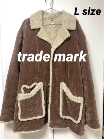 TRADE MARK 브라운 보아 자켓 빈티지 L 사이즈