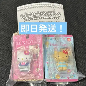 헬로키티 패키지 미니어처 컬렉션 2종 세트