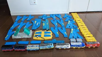 프라레일 범용 레일과 블록 여러 가지 프라레일 박람회 한정판 기차 세트