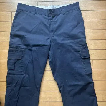Dickies 네이비 레귤러 스트레이트 팬츠