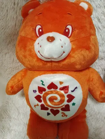 케어베어 초 BIG 봉제 인형 [ 오렌지 ]