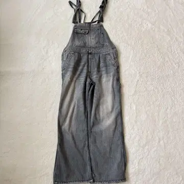 L'Appartement 데미지 가공 오버롤 그레이 36