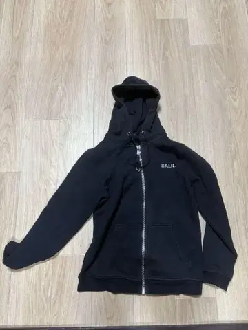BALR. 블랙 후드티 S사이즈