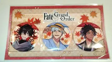 FGO 교토마후 2025 캔뱃지 단테 퍼시벌 바솔로뮤
