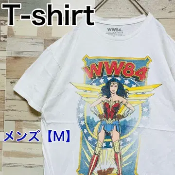 YE97 [US 수입] WW84 반팔T셔츠 [남성용M] 화이트