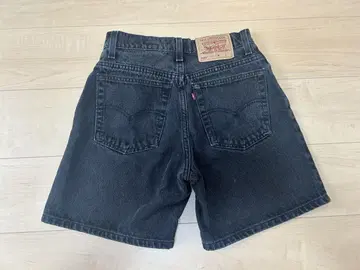 Levi's 550 릴랙스드 핏 블랙 숏팬츠