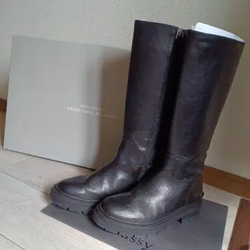 UNITEDARROWS 롱 부츠 블랙