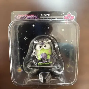 산리오 할로윈 복권 케로피 피규어, 스티커, 캔뱃지 3종 세트