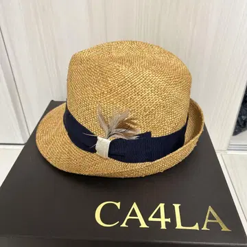 CA4LA 베이지 밀짚모자 M 사이즈