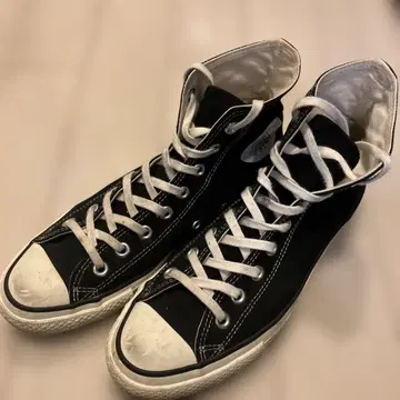 ALL STAR MADE IN JAPAN 블랙 하이컷 스니커즈