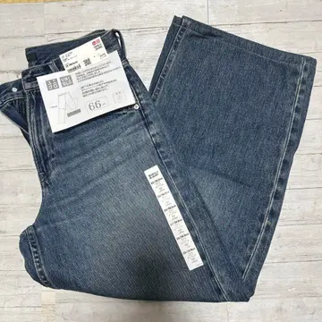 UNIQLO 와이드 테이퍼드 청바지 23
