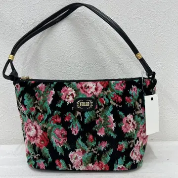 3381 FEILER 페이러 슈니르 직조 핸드백 꽃무늬