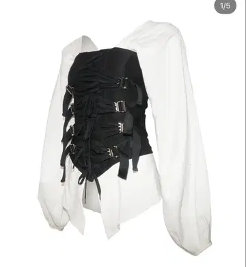 theredthread S burlesque corset blouse