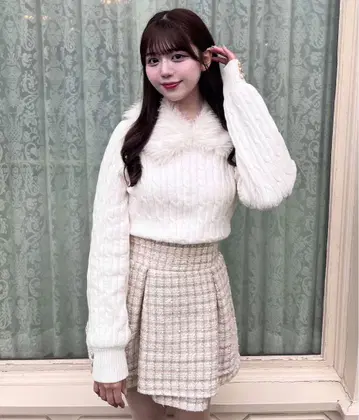 OLIVE des OLIVE Yui 기획 도킹 미니 원피스