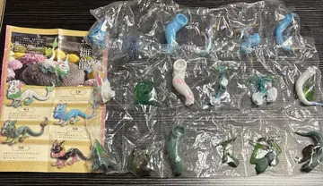 가챠가챠 히욧코리 히나룡 3종 세트 맑은 날씨 북풍 남풍