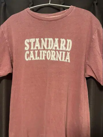 STANDARD CALIFORNIA 베이직 로고 티셔츠 리미티드