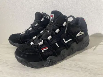 FILA 휠라 블랙스니커즈 바리케이드 로우 26cm