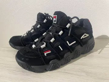 [ 완판템 ] FILA 휠라 블랙스니커즈 바리케이드 로우 26cm