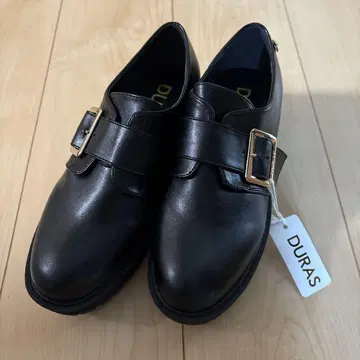 DURAS 버클 블랙 로퍼