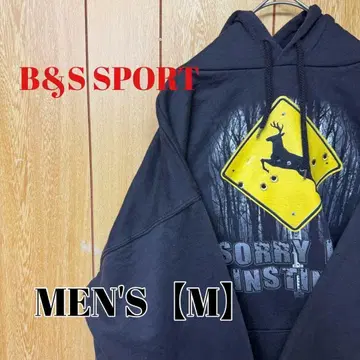 TQ8 [ US 수입 ] B&S SPORT 후드티 [ 남성용 M ] 블랙