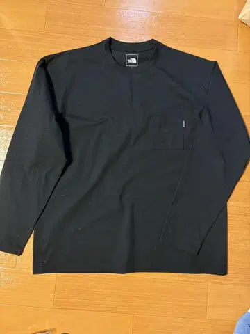 The North Face 블랙 긴팔 셔츠