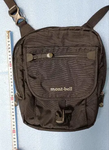 몽벨 숄더백 블랙