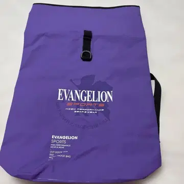 레어템 EVANGELION 아웃도어 백 퍼플