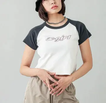 X-girl 셔츠