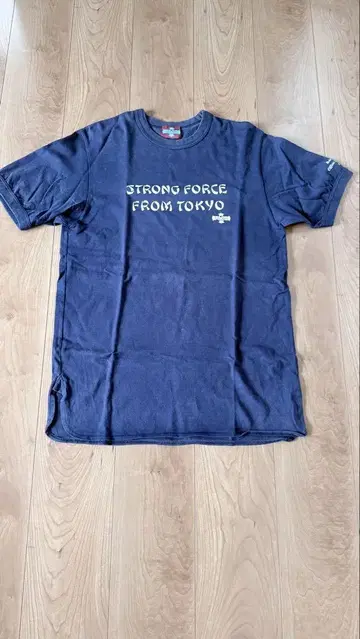 MAJOR FORCE T셔츠 초레어품 네이비 사이즈 L 상당