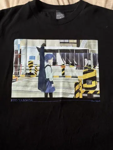 봇치 더 록! 보자로전 야마다 료 빅 실루엣 T셔츠
