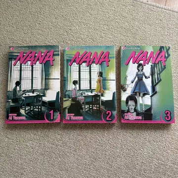 영문판 NANA 1-3권 세트 야자와 아이