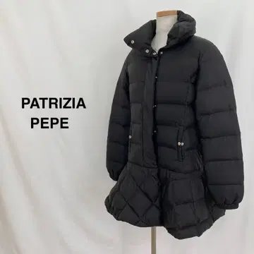 PATRIZIA PEPE 파트리치아 페페 다운 코트 블랙 M