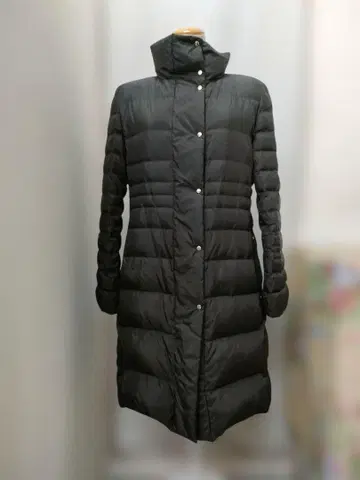 소니아 리키엘 블랙 다운 코트