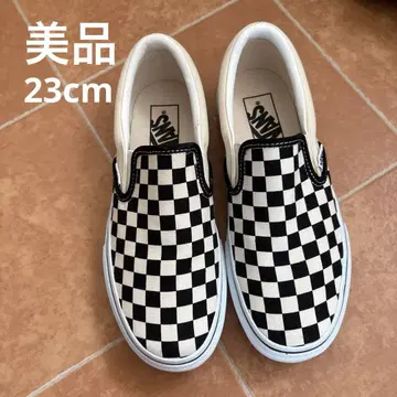 VANS 슬립온 스니커즈 체커
