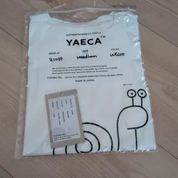 YAECA 화이트 T셔츠 M 81039