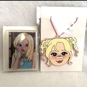aespa 에스파 윈터 러버 키링 거울 2종 세트