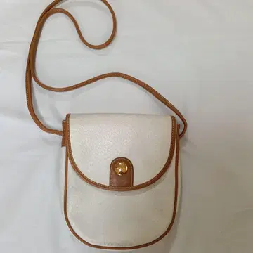 LANCEL 란셀 숄더백 화이트 숄더백 천연 가죽