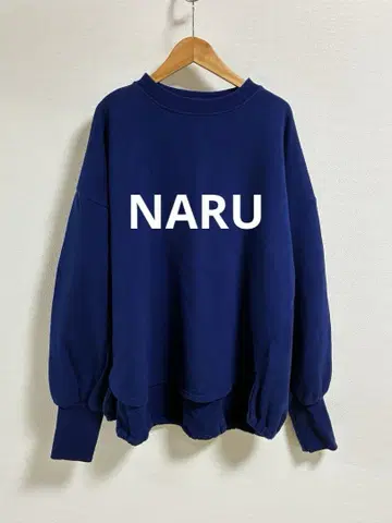 NARU 나루 코튼 맨투맨 일본제